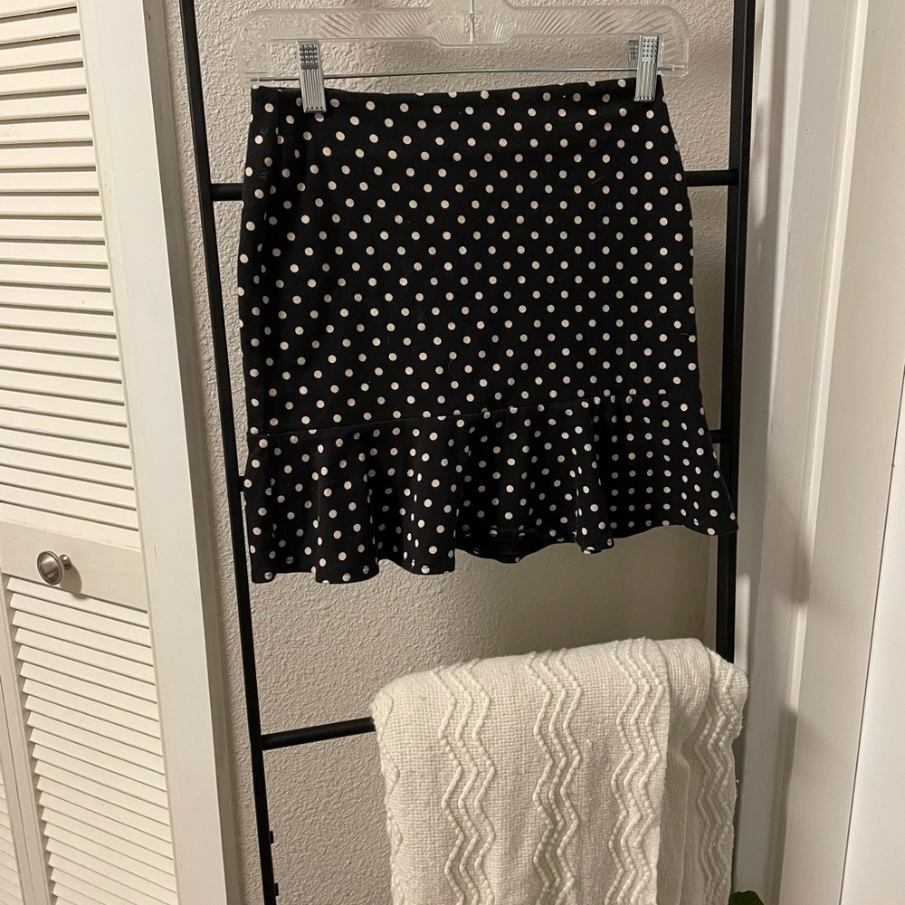 Polka dot skirt